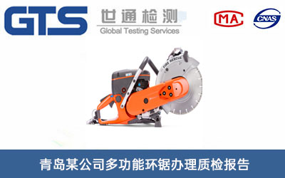 多功能環鋸質檢報告
