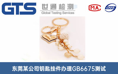 鑰匙掛件GB6675測試